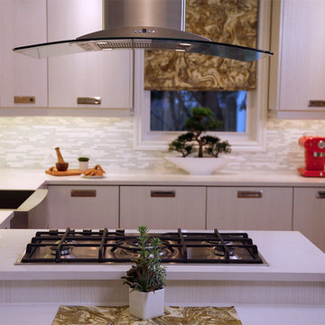 Onyx Backsplash Kitchen