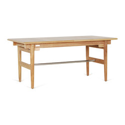 Wintons Teak Ake Extension Table - Outdoor Dining Tables