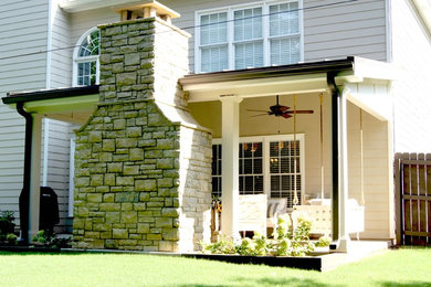 Inspiration for a cottage patio remodel in Atlanta