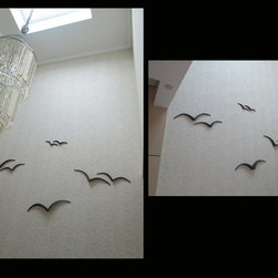 Ceramic Seagulls 3d wall art - Products