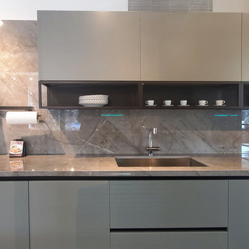 Nova Studio Showroom - Olive Kitchen