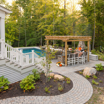 A Poolscape to be Enjoyed Year-Round