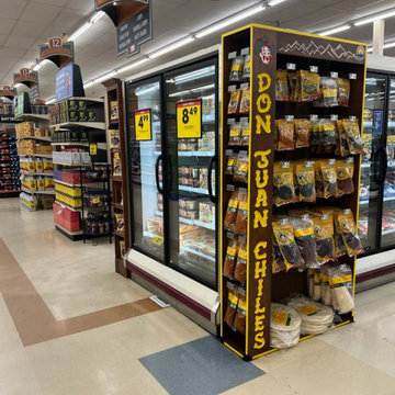 Don Juan Chiles Grocery Displays