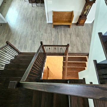 Project #109 | U-Shaped Stairs in Countryside Retreat