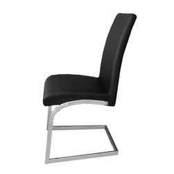 K&D - Alberti Dining Chairs, Set of 2, Black - Dining Chairs