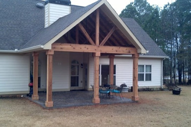 Cedar Covered Porch Addition