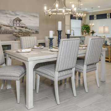Walk on the Beach Model Dining Room
