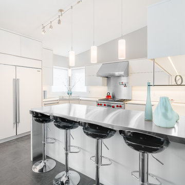 Fenix Contemporary Kitchen