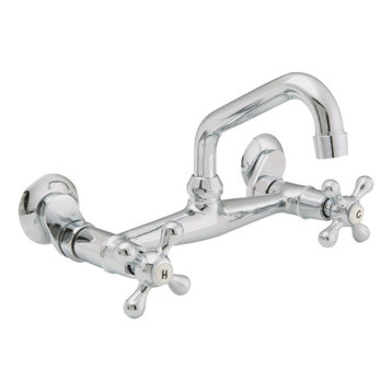 Banner 6"- 10" Adjustable Kitchen or Utility Faucet, Chrome