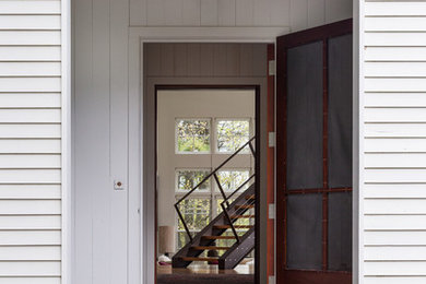 Entryway - modern entryway idea in Burlington