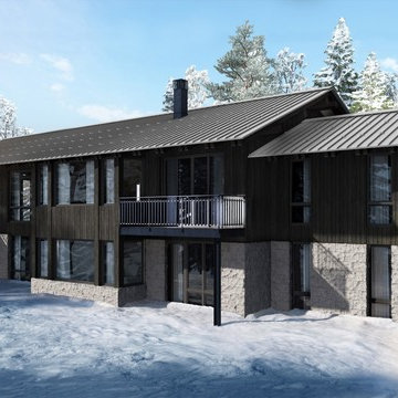 Yellow Jacket Residence Back