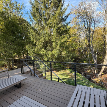 Modern Fascia Mount Senmit Cable Railing System – Columbia TN