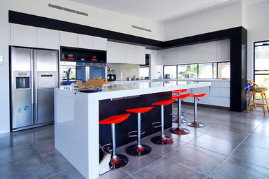 Modern kitchen in Newcastle - Maitland.