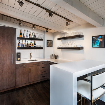 A Contemporary Flavor for Boston Penthouse