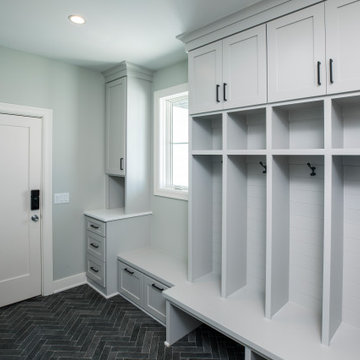 Modern Country Oasis Mudroom
