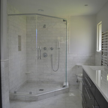 Sleek and Modern Master Bedroom and Bathroom Renovation in Chappaqua, NY