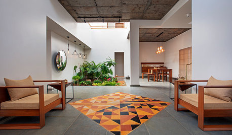 21 Tasteful Tiling Ideas for Living Rooms