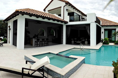 Inspiration for a timeless home design remodel in Miami