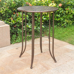 Transitional Outdoor Pub And Bistro Tables by International Caravan