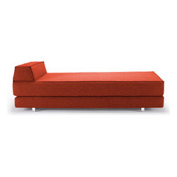 IDouble Mixed Dance Burned Orange - Indoor Chaise Lounge Chairs