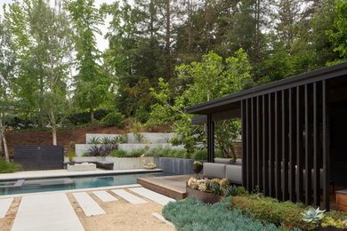 This is an example of a landscaping in San Francisco.