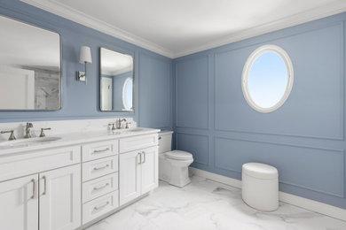 Example of a classic bathroom design in New York