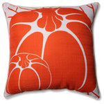 Pillow Perfect - Two Pumpkins Beige Corded Throw Pillow - Please note since all products are made to order, dimensions may vary 1-2 inches |