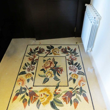 Flowerscape Panel - Naida Mosaic I Mozaico