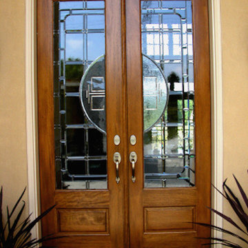 Stained Glass Doors