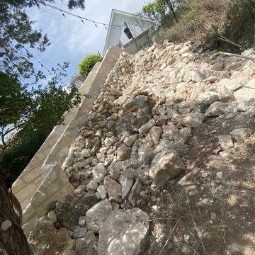 Retaining Walls, mailboxes, & columns, signs