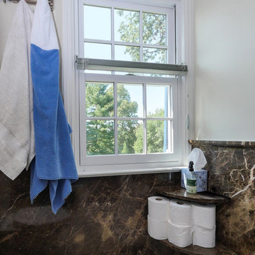 Double Hung Window in Attractive Toilet Room - Renewal by Andersen New Jersey / 