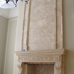 Finished Fireplaces - Fireplace Mantels