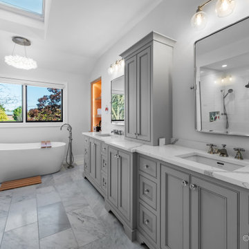 Franklin Modern Scandinavian Master Bathroom