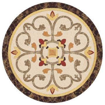 Fancy Twilight Medallion, 36" Round