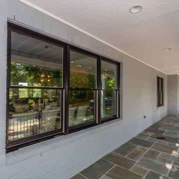 Underpinning and renovation and new construction