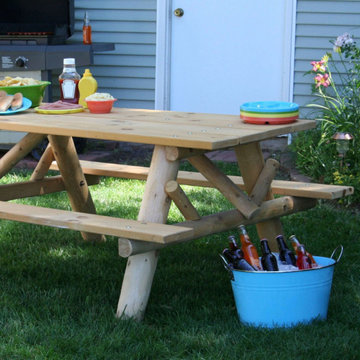 Wood Picnic Tables