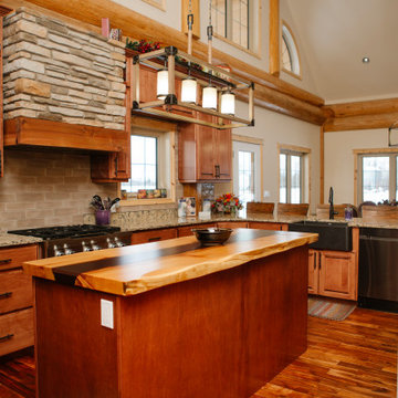 The Alberta Ranch Post & Beam Design