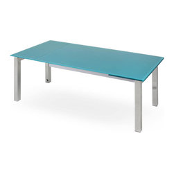 Orione Extension Dining Table | Turquoise - Dining Tables