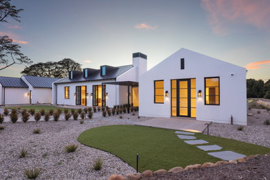 Minimalist exterior home photo in Santa Barbara