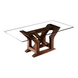 Paco Camus Sforza dining table. Solid Walnut - Dining Tables