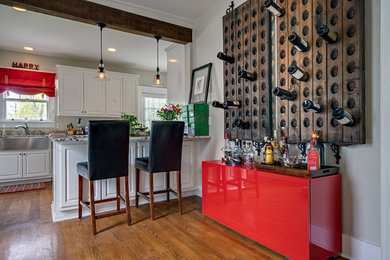 Example of an eclectic home design design in Nashville