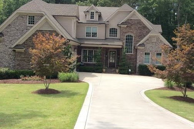 Example of a classic exterior home design in Raleigh