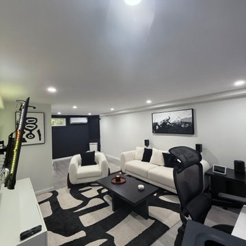 Basement Gaming Space