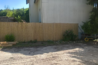 Aménagement d'une maison bord de mer de taille moyenne.