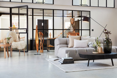 Industrial Wohnzimmer in Köln