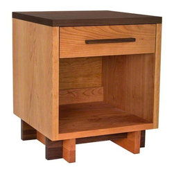 Modern American 1-Drawer Nightstand - Nightstands And Bedside Tables