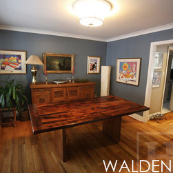 Modern Plank Reclaimed Wood Tables - Dining Tables