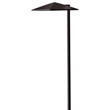 1 Light Path Light in Craftsman-Coastal Style - 7 Inches Wide by 21.25 Inches