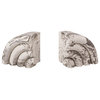 Grey Marble Bookends (Set of 2)