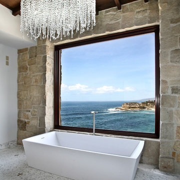 Luxurious Limestone Bathrooms